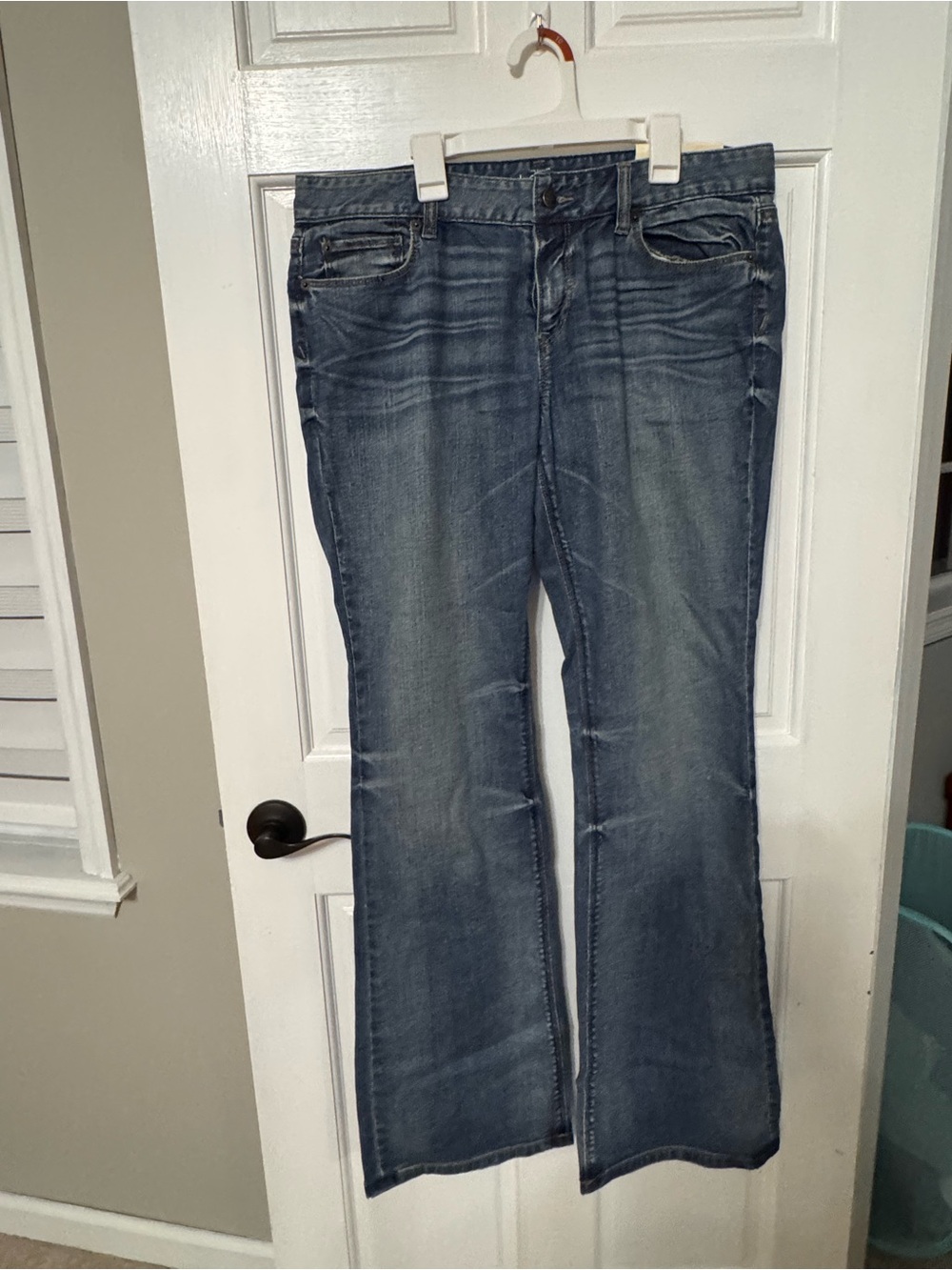 Loft Classic Women's Blue Bootcut Jeans